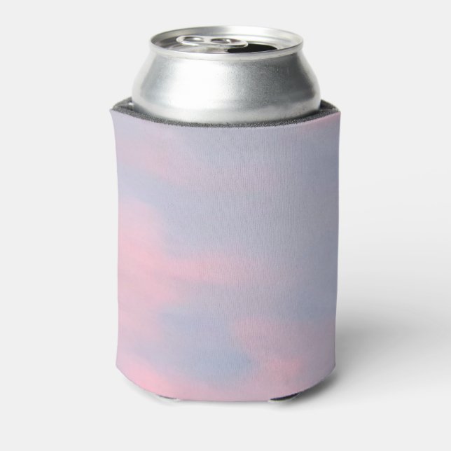 Anpassbare rosa Wolken Dosenkühler (Kanne Rückseite)