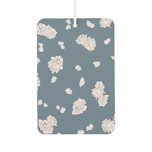 Anpassbare Rose Autolufterfrischer (Vorderseite)