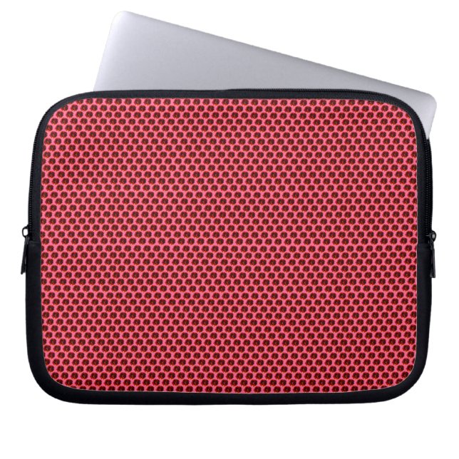 Anpassbare Rose Laptopschutzhülle (Vorderseite)