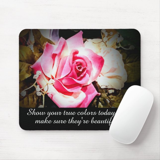 Anpassbare Rose Mousepad (Mit Mouse)
