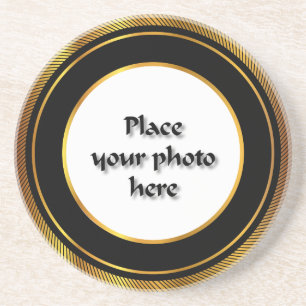 Anpassbare Rundrahmen Untersetzer