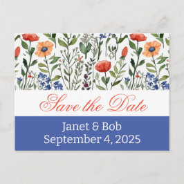 Anpassbare Save the Date Postkartenpinke Ankündigungspostkarte