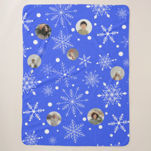 Anpassbare Schneekristall-Schwarm-Sherpa-Decke Sherpadecke