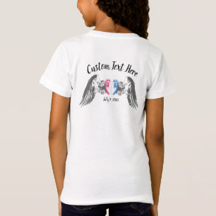 Anpassbare Schwangerschaft und Säugling T-Shirt
