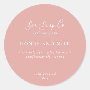 Anpassbare Seifenkleber Runder Aufkleber