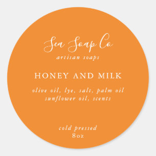 Anpassbare Seifenkleber Runder Aufkleber