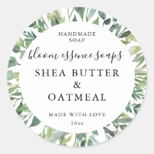 Anpassbare Seifenkleber Runder Aufkleber