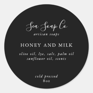 Anpassbare Seifenkleber Runder Aufkleber