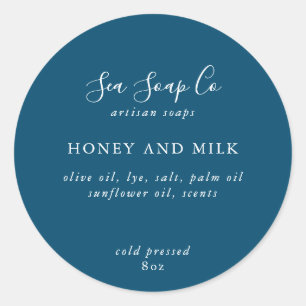 Anpassbare Seifenkleber Runder Aufkleber