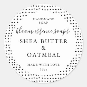 Anpassbare Seifenkleber Runder Aufkleber