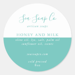 Anpassbare Seifenkleber Runder Aufkleber