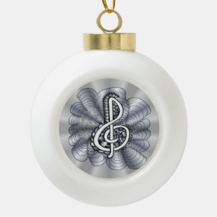 Anpassbare Silber-Klebe Keramik Kugel-Ornament