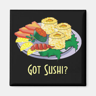 Anpassbare Sushi Magnet - Text, Hintergrund hinzuf