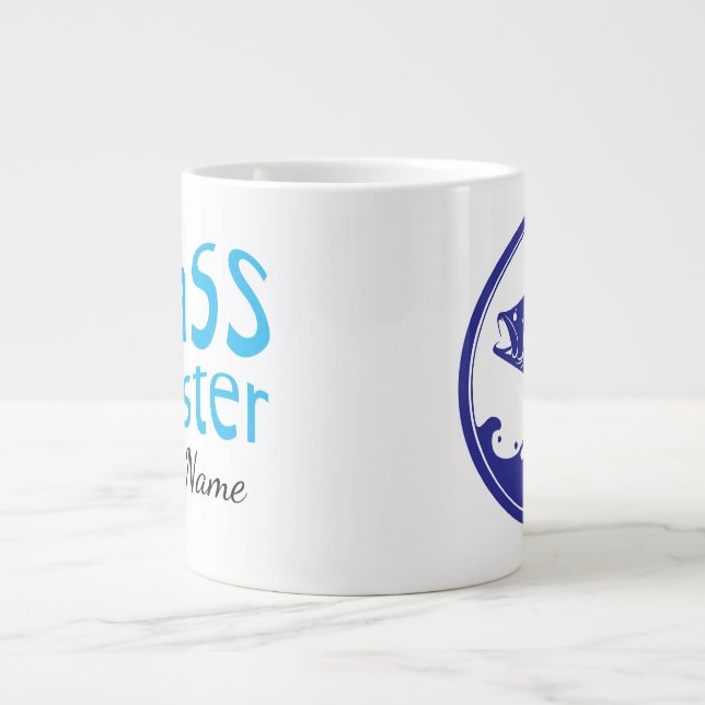 Anpassbare (SVG-gesteuerte Illustrationen) NAME Jumbo-Tasse (Vorderseite)