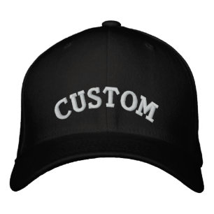 Anpassbare Text-Baseballkappe Bestickte Baseballkappe