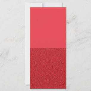 Anpassbare Tomatenkarte Red Noise Flat Card