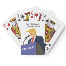 Anpassbare Trump-Card-Präsident Trump