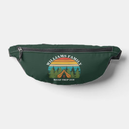 Anpassbare Waldfreunde Sunset Camping Zelt Bauchtasche