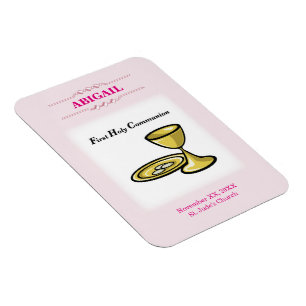 Anpassbare, weibliche Kommunion Körper und Blut Magnet