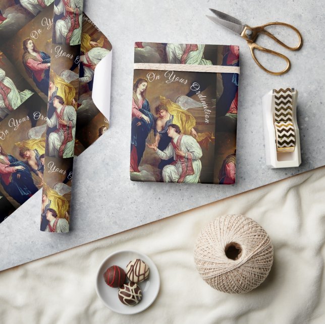 Anpassbare Weihe Geschenkpapier (Kunsthandwerk)