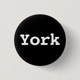 Anpassbare York-Typografie Button
