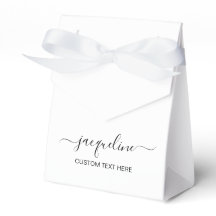 Anpassbare Zelt-Geschenkboxen mit Text