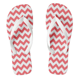 Anpassbare Zickzack Gemusterte Flip Flops