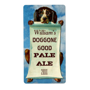 Anpassbare Zuhause-Bierbrauer: Vintager Hund