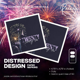 Anpassbarer 2026 gestresster Cocktail aus gestress Serviette