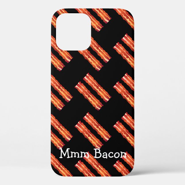 Anpassbarer Bacon Lover Case-Mate iPhone Hülle (Rückseite)