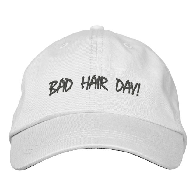 Anpassbarer Bad Hair Day Hut (Vorderseite)