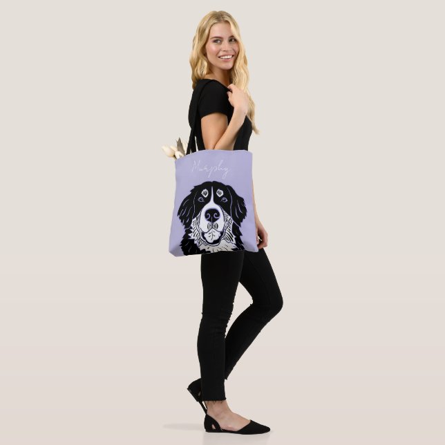 Anpassbarer Berner Sennenhund   Tasche (Am Model)