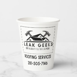 Anpassbarer Beverage-Cup - Logo hinzufügen Pappbecher