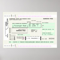 Anpassbarer Boarding-Pass