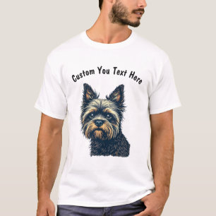 Anpassbarer Brüsseler Griffon Hund T-Shirt