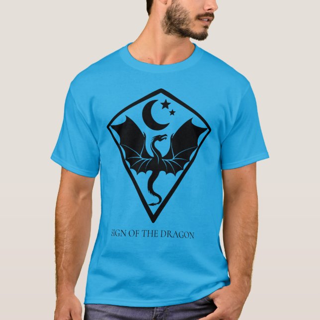 Anpassbarer Dragon Sigil T - Shirt (Vorderseite)