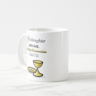 Anpassbarer, Firmpatin-First-Communion-Kelch Kaffeetasse