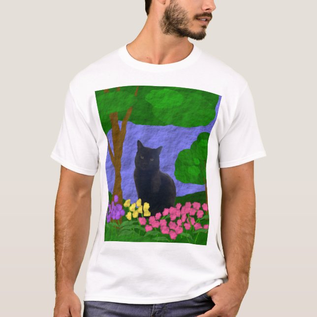 Anpassbarer Garten T-Shirt (Vorderseite)