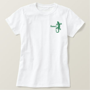 Anpassbarer Gecko Besticktes T-Shirt