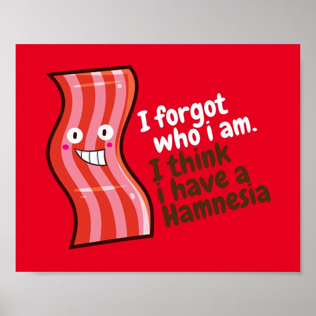 Anpassbarer Hamnesia-T - Shirt Poster (Vorne)