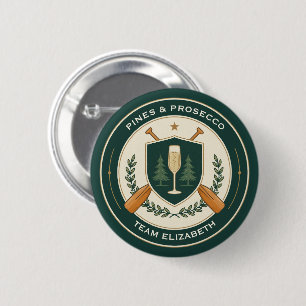 Anpassbarer Junggesellinnenabschied im Camp Button