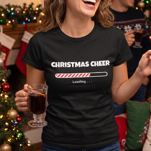 Anpassbarer Lebkuchenzapfen-Ladebalken - Weihnacht T-Shirt