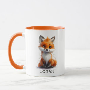 Anpassbarer 'Logan' Fox Tasse