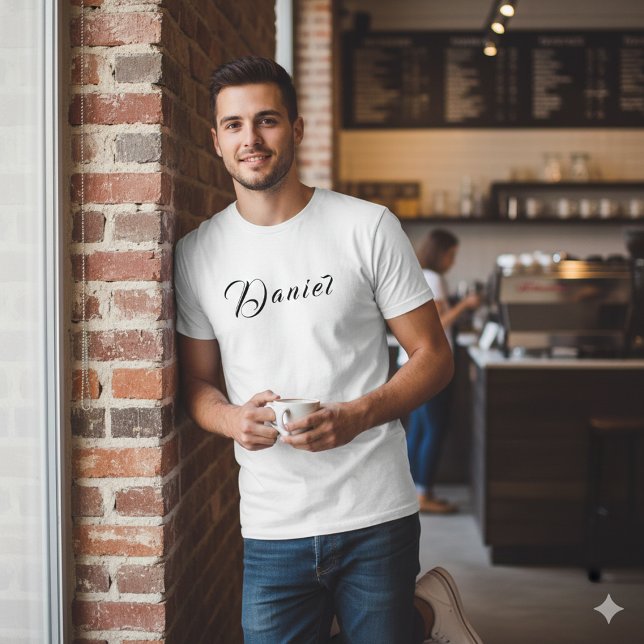 Anpassbarer Name Daniel Men's T - Shirt (Customizable Name Daniel Men's T-Shirt)