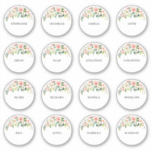Anpassbarer Name des Ehegatten Dankeschön Sticker