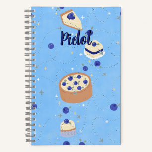 Anpassbarer Pilot Notizbuch