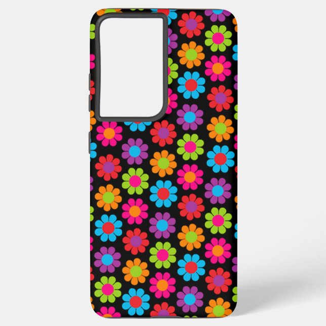 Anpassbarer Power für Blume Samsung Galaxy Hülle (Rückseite)