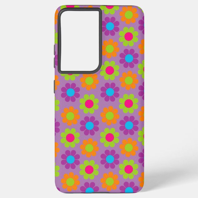 Anpassbarer Power für Blume Samsung Galaxy Hülle (Rückseite)