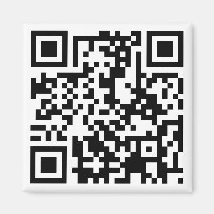 anpassbarer QR-Code Magnet