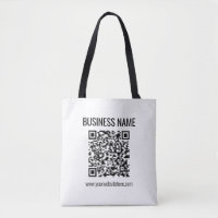 Anpassbarer QR-Code und Geschäftsname